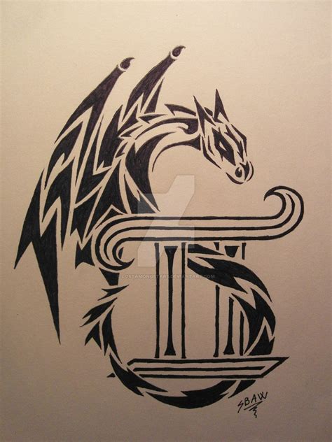 gemini dragon tattoo